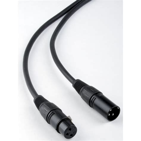 Купить Lightmaxx Dmx 3 Pin 05m Xlr Cable 110 Ohm Black цена 1143 ₽ и Кабель Dmx Lightmaxx с