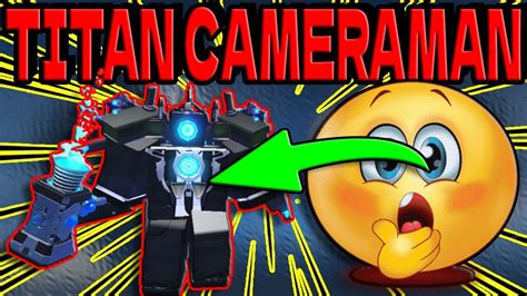 I Finally Got The Titan Cameraman Roblox Sword Warriors Youtube