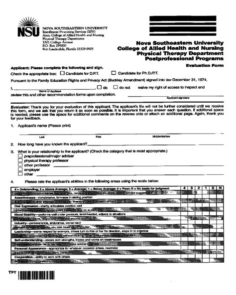 2022 Physical Therapy Evaluation Form Fillable Printable Pdf And Forms