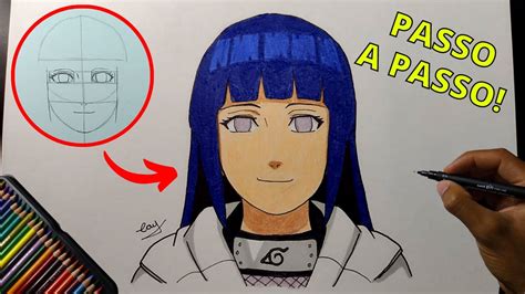 Como Desenhar Hinata Hyuga Naruto Youtube