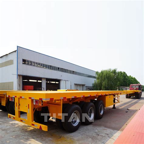 Titan Flatbed Extendable Trailer