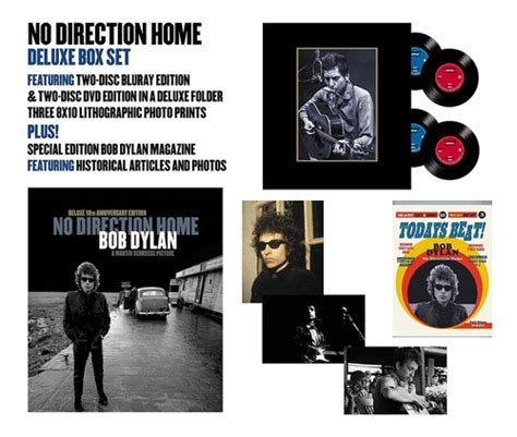 Bob Dylan Martin Scorsese No Direction Home 10th Box Envío Gratis