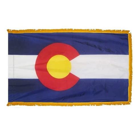 3x5 Colorado State Flag Nylon Indoor