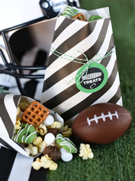 Winning Game Day Snacks Football Party Mix Fun Squared