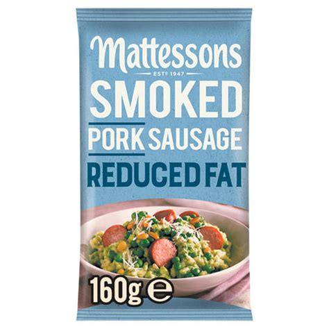 Mattessons Smoked Pork Sausage 160g Fresh Iceland Foods