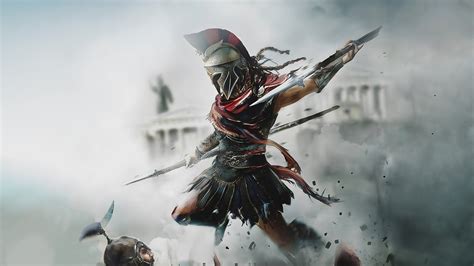 Assassins Creed Odyssey Video Games Warrior Concept Art Ubisoft Alexios Kassandra Wallpaper