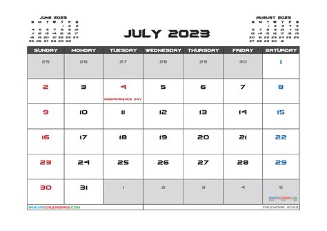 July 2023 Calendar Printable For Free 3 Month Calendar