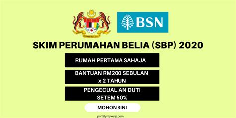 Diskaun 20% ke atas duti setem bagi penyempurnaan dokumen perundangan bank. Permohonan Skim Perumahan Belia (SPB) BSN MyHome 2020 ...