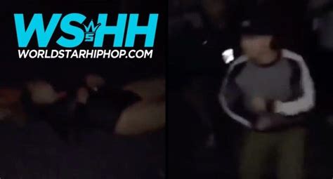 sheesh girl gets knocked out cold after slapping a man