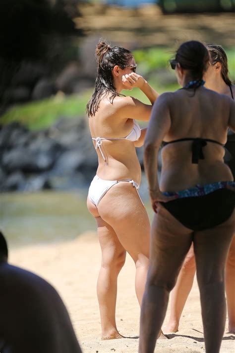 Katharine Mcphee In Bikini At A Beach In Hawaii Hawtcelebs