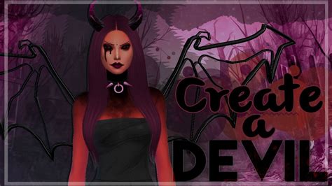 Los Sims 4 Create A Devil Halloween Youtube