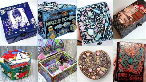 Diy 7 Jewelry Box Ideas Craft Ideas With Paper And Cardboard