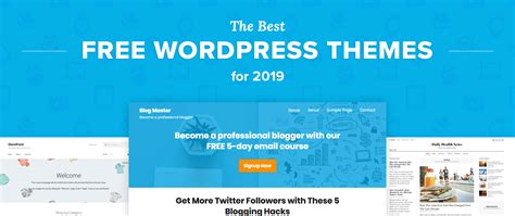 Free Wordpress Themes 20 Beautiful Themes For 2019