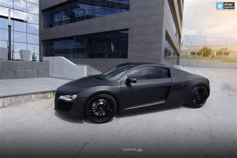 Audi R8 Stealth Black Matte Allstar Applies Οι ειδικοί των μεμβρανών