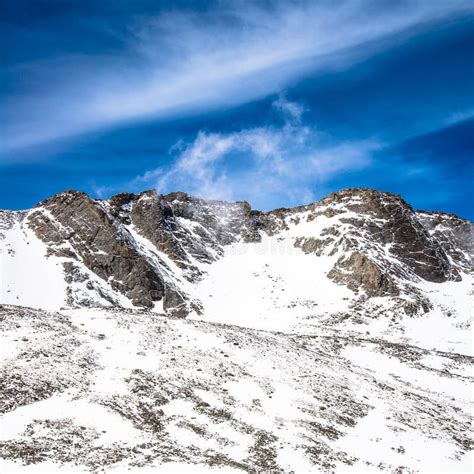 Mount Evans Summit Colorado Stock Photo Image Of America Colorful