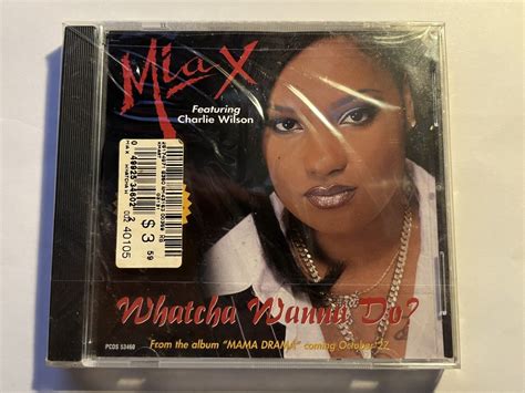 MIA X UNLADY LIKE MAMA DRAMA SINGLE CD 1997 1998 No Limit