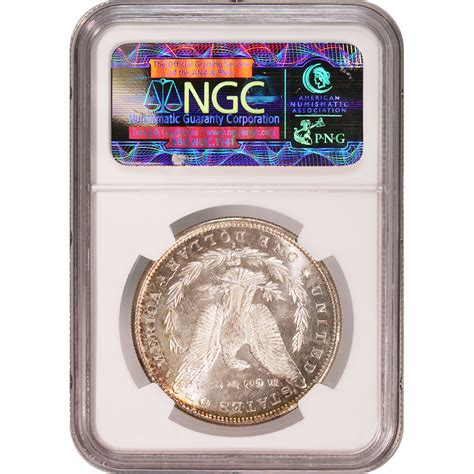 Certified Morgan Silver Dollar 1879 S Ms65 Ngc Toning Golden Eagle Coins