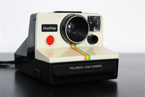 Vintage Polaroid Rainbow Onestep One Step Instant Land Camera White