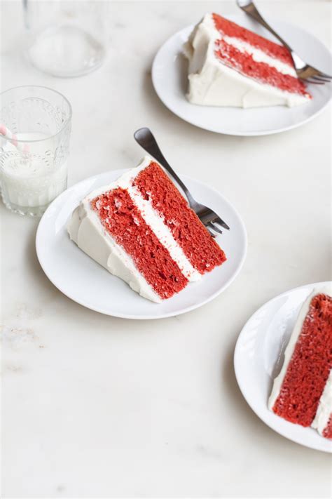 While growing up, red velvet cake was my favorite and the one i asked for each year on my birthday. Red Velvet Cake with Cream Cheese Frosting — Style Sweet CA