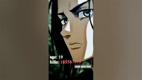 Eren Yeager Kill Count Past Nd Present Edit Aot Attackontitan Anime