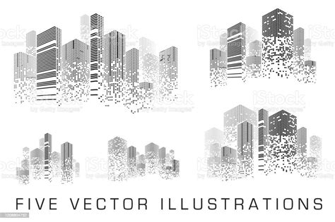 Building And City Illustration Stock Illustration Download Image Now