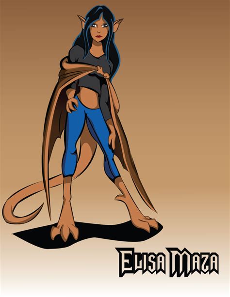 Elisa Maza On Deviantart Gargoyles Characters Gargoyles