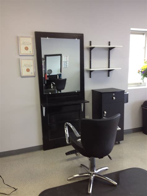*previously located in throggs neck! Old doors made new! Salon styling station. The Mane Strand ...