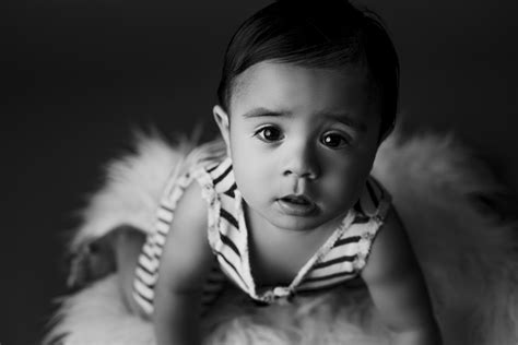 One Year Baby Portrait Photographer Austin Texas Haili Barton Photography