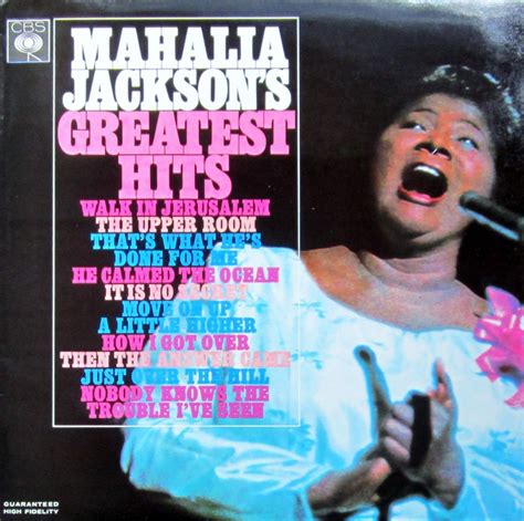 Mahalia Jackson Mahalia Jackson Mahalia Jacksons Greatest Hits