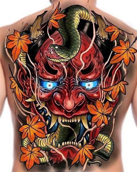 Maybe you would like to learn more about one of these? Hình Xăm Quỷ Oni Đẹp ️ Tattoo Mặt Quỷ Oni Sâu Sắc Nhất