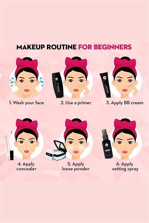 Makeup Routine For Beginners Quick Makeup Makeup Routine Simple