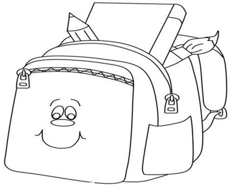 gambar tas sekolah untuk mewarnai anak paud | Hello kitty, Halaman