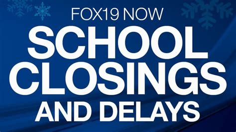 Add Your Organization To Fox19 Nows Closings And Cancellations