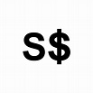 Singapore Currency Icon Symbol. Singapore Dollar, SGD Sign. Vector ...