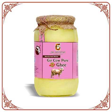 Its use in cooking is for escalating the flavour and nutrition level of food. Gir Cow Pure A2 Ghee (Premium Ghee) - Kamadhenu