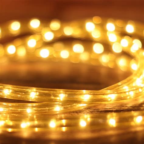 Yellow Rope Light 13 mm 3 wire