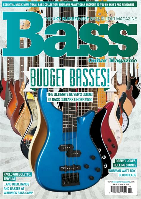 Bass Player Uk Magazine 98 December 2013 Subscriptions Pocketmags