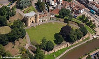 aeroengland | Tonbridge Castle aerial photograph
