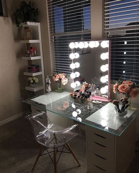Makeup Vanity Home Decor Glam Room Apartment Decor