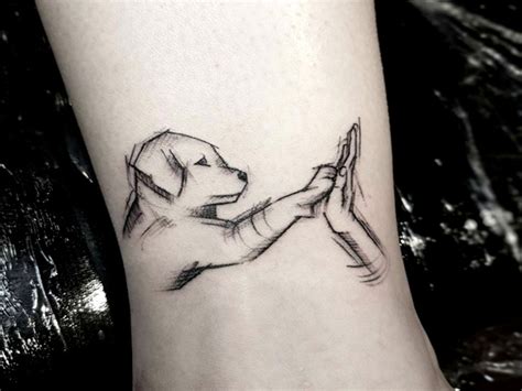 35 Cute Dog Tattoo Designs To Make Your Friendship Alive Forever