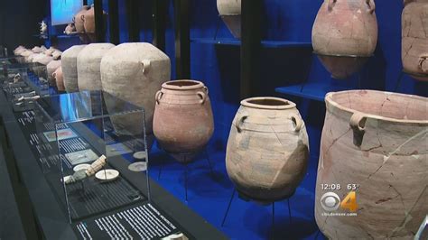 Ancient Manuscripts Artifacts On Display In Dead Sea Scrolls Exhibit