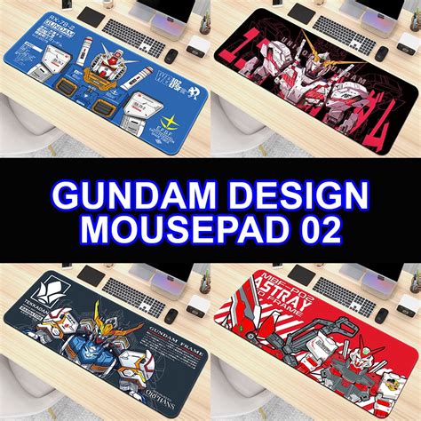 Gundam Merchandise Gundam Design Computer Mouse Pad Waterproof