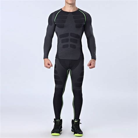 buy best and latest best use men dry fit compression tracksuit fitness tight running set t shirt
