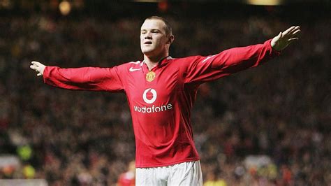 on this day rooney scores hat trick on manchester united debut bbc sport