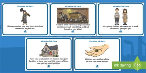 The Victorians Victorian Children Job Facts Ks2 Poster Job Poster