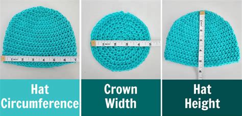 How To Crochet Hat In Any Size Free Pattern And Tutorial