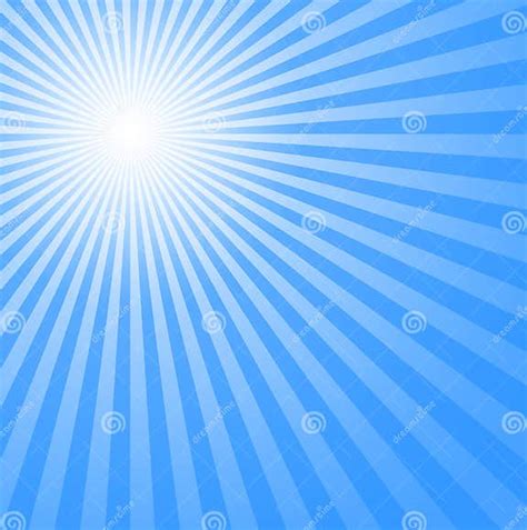 Blue Sun Rays Stock Illustration Illustration Of Background 1853641