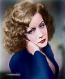Greta Garbo (1905 - 1990) colorized from an undated photo : r/Colorization