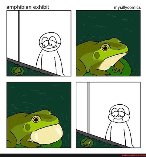 Comic By Mysillycomics Amphibian Exhibit Mysillycomics Americas