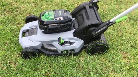 Before You Buy Ego 21 Self Propelled Electric Mower Review Youtube